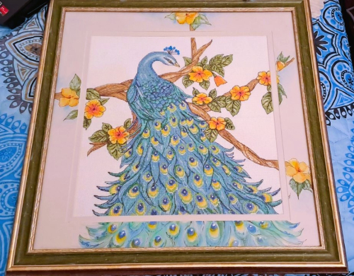 Cross-stitch  Peacock Design Works